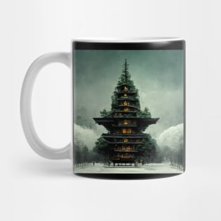 Mountain Pagoda - Fantasy Scapes Mug